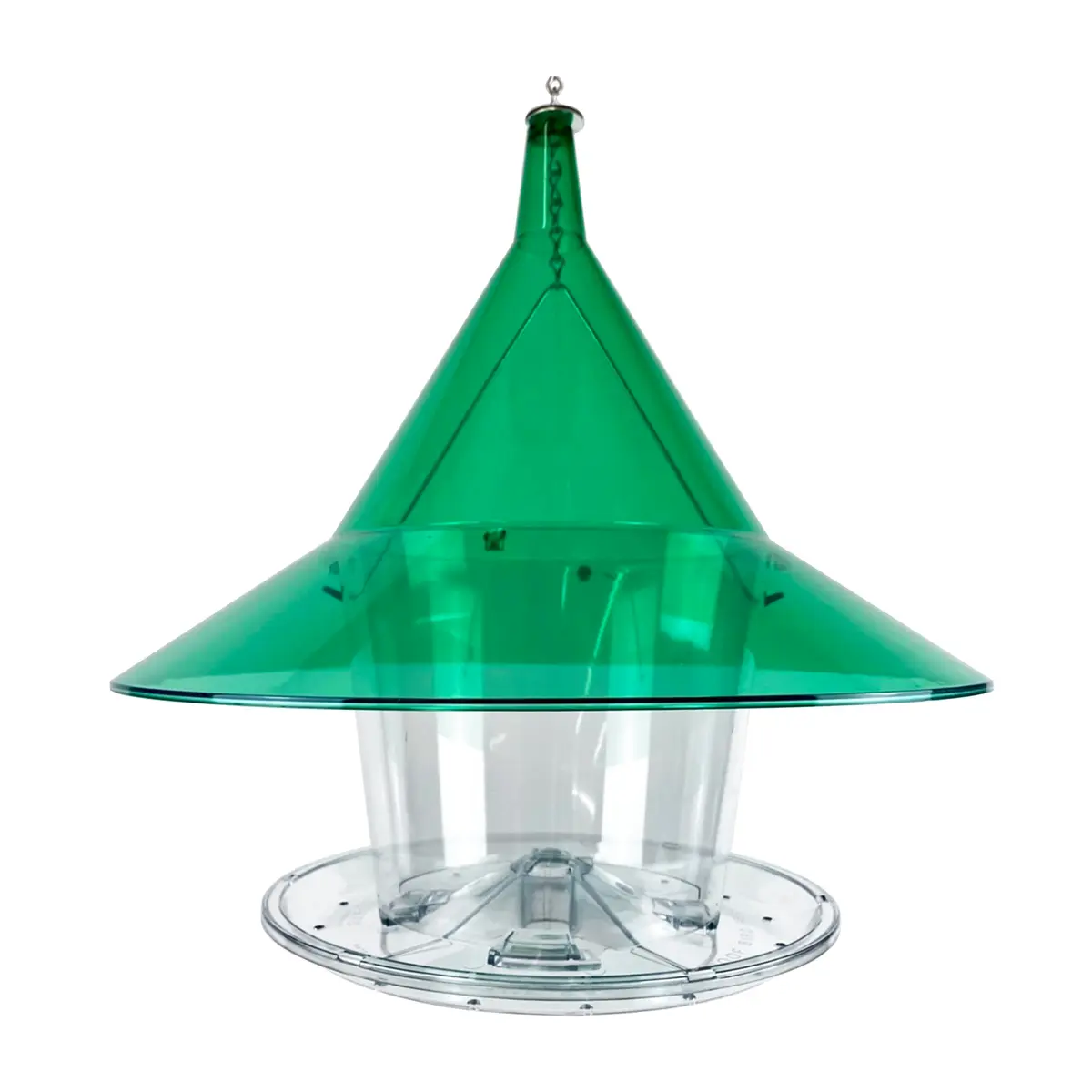Sky Cafe Squirrel Proof Bird Feeder for Outside - Large, 17 in. Diameter, 1.5 Gallon Capacity | Durable, Made in USA - view 8