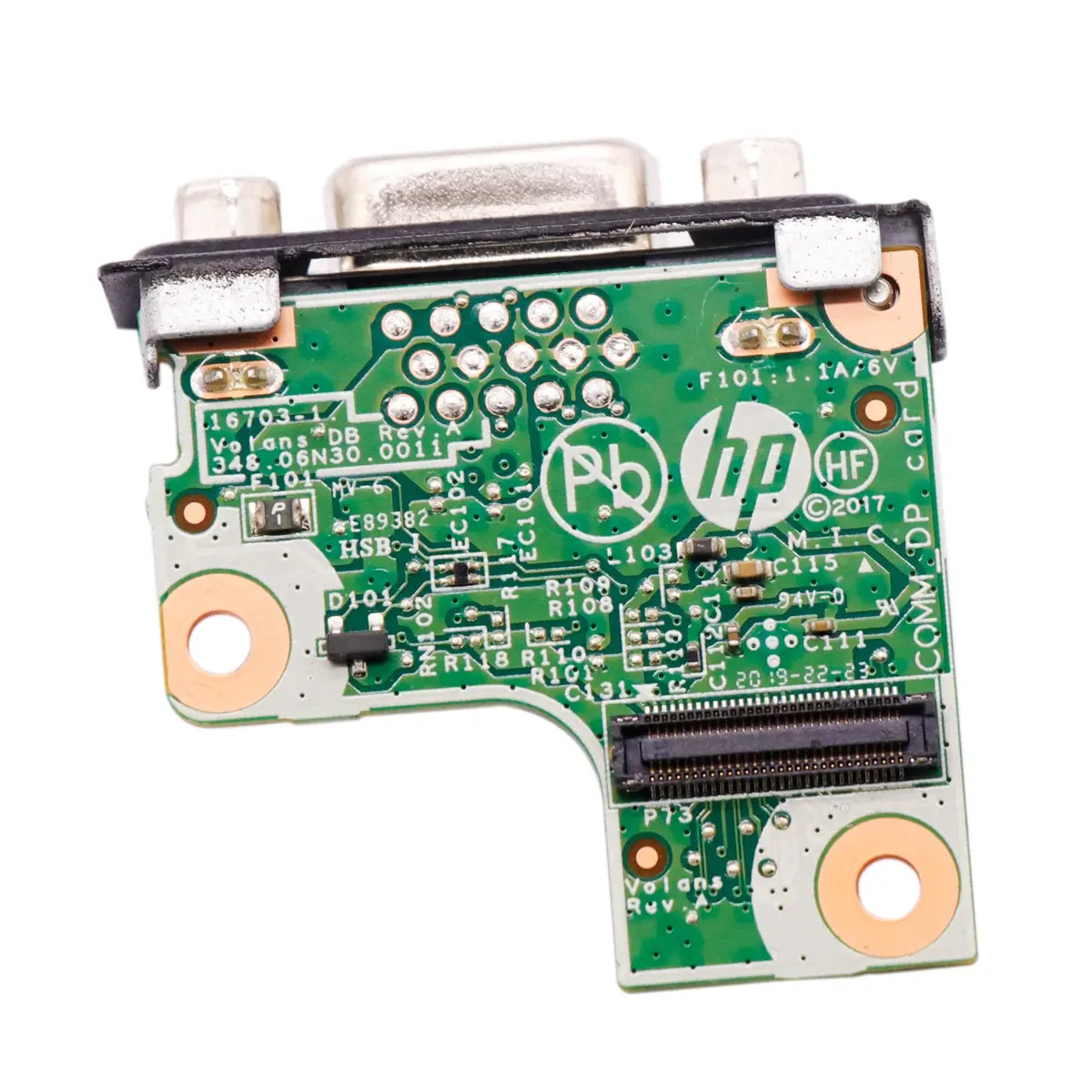 BestParts VGA Port Flex IO Board Card for 3TK80AA 800 600 400 DM MINI SFF | Compatible with HP EliteDesk & ProDesk - view 3