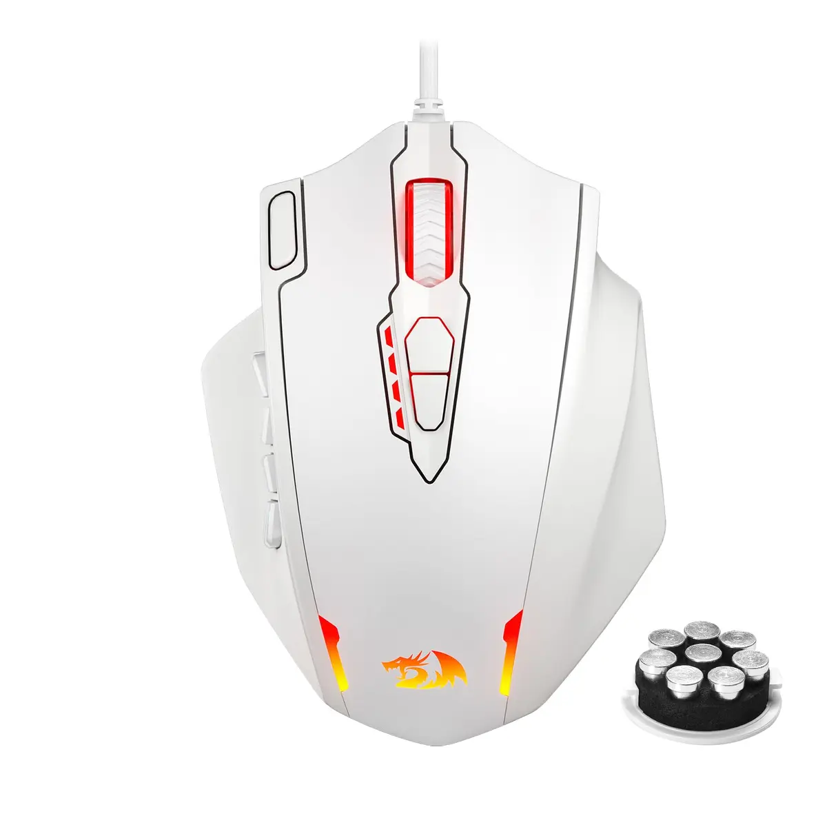 Redragon M908 Impact Gaming Mouse 12400 DPI | 18 Programmable Buttons, 1000Hz Polling Rate, RGB Lighting - view 9