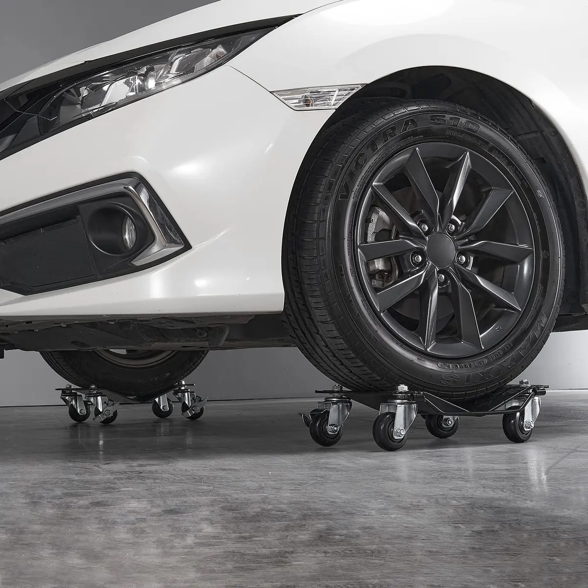 VEVOR Wheel Dolly 3000 lbs Heavy-Duty Car Moving Dolly Set of 2 | Versatile & Safe for Heavy Vehicles - view 9