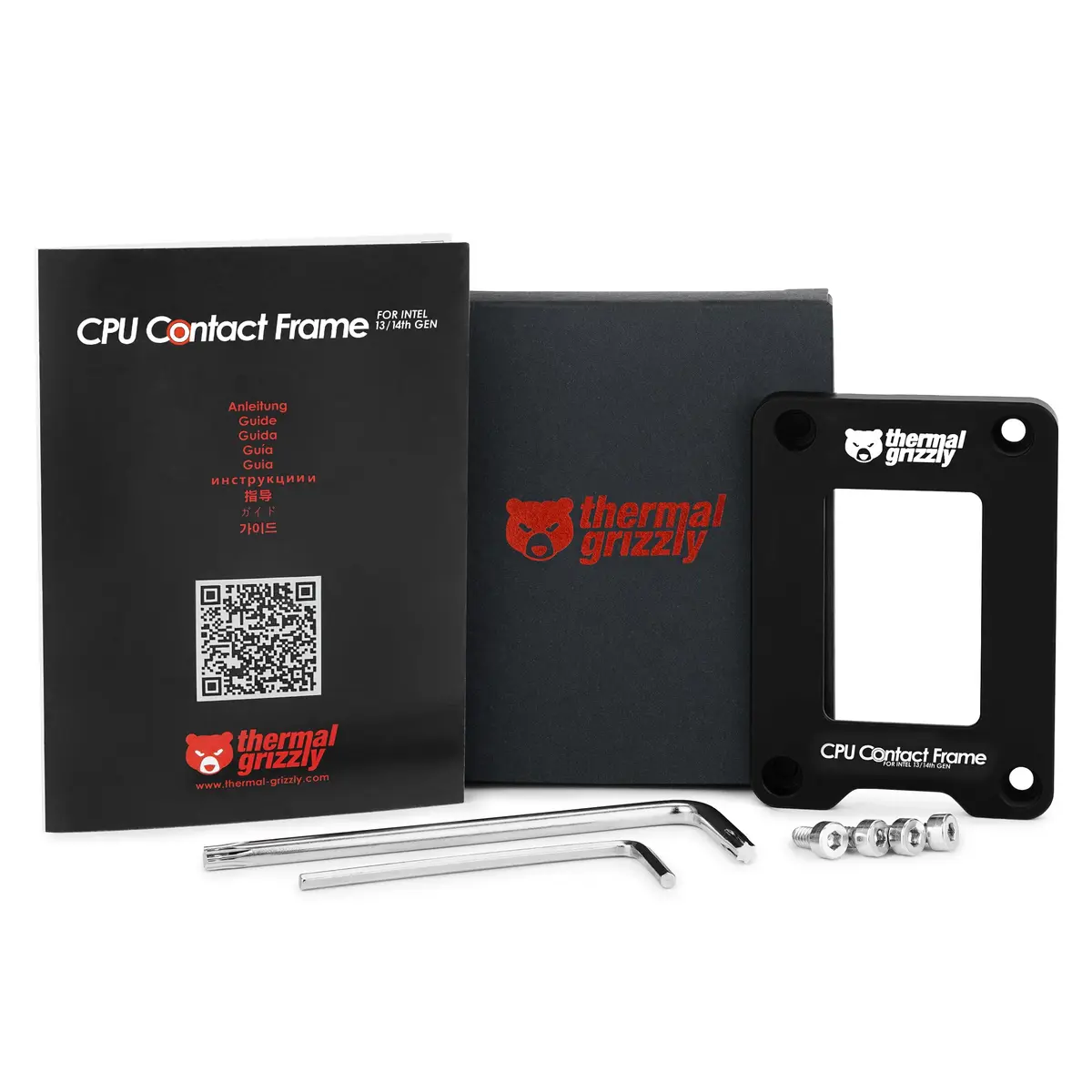 Thermal Grizzly CPU Contact Frame for Intel 13th & 14th Gen - Black | Optimized Cooling Performance - view 7