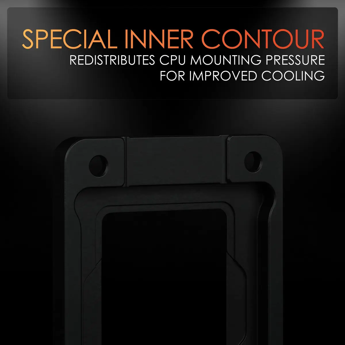 Thermal Grizzly CPU Contact Frame for Intel 13th & 14th Gen - Black | Optimized Cooling Performance - view 3
