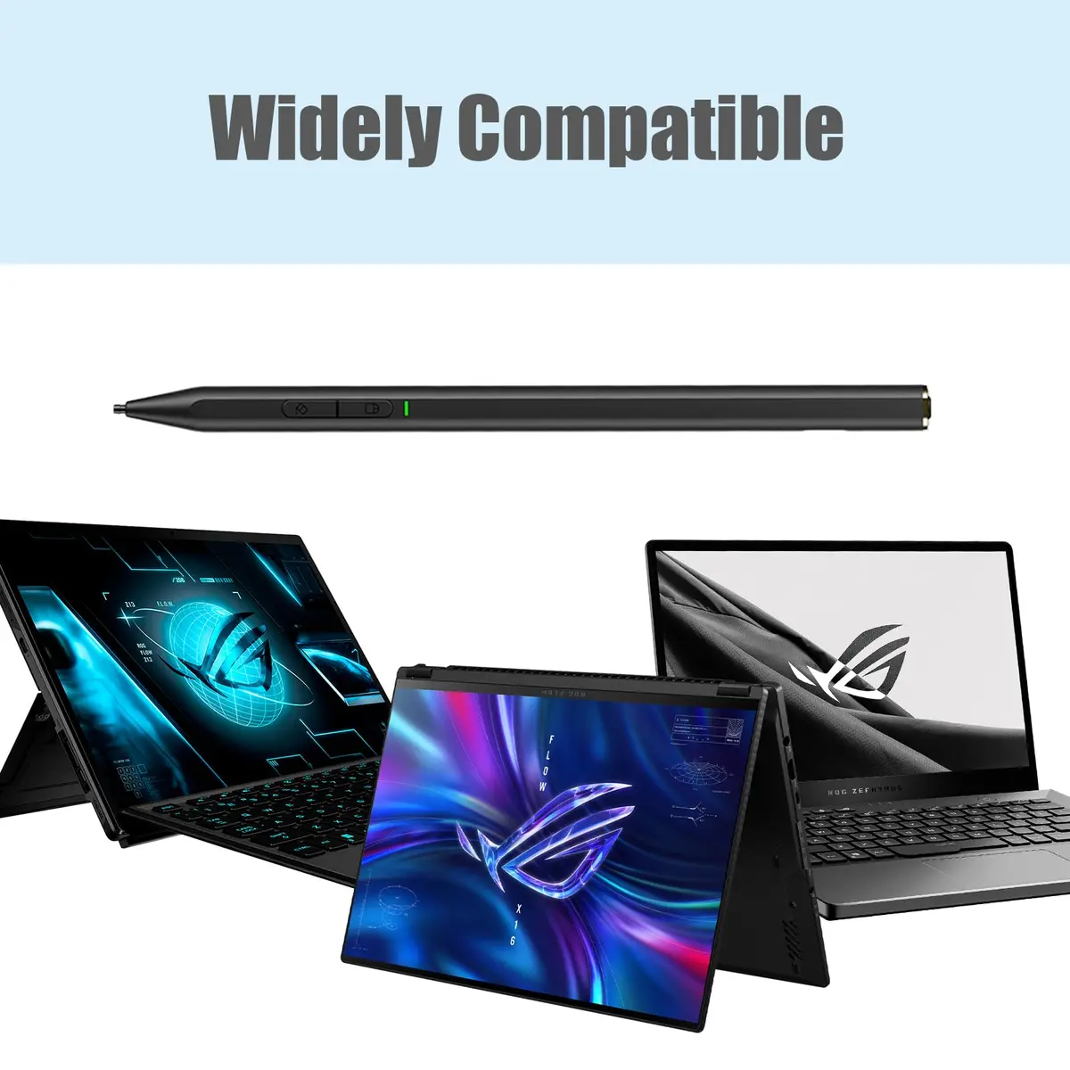 Mingxiong Active Pen 2.0 (C582S) with Bluetooth, 4096 Pressure Sensitivity | Compatible with ASUS ROG Flow Z13, Zephyrus Duo 16, Flow X16 - view 3