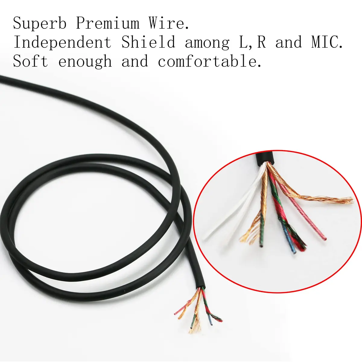 NewFantasia Replacement Audio Cable 3.5mm 5 Pole Male Cord | Compatible with SteelSeries Arctis Nova Headsets - view 4