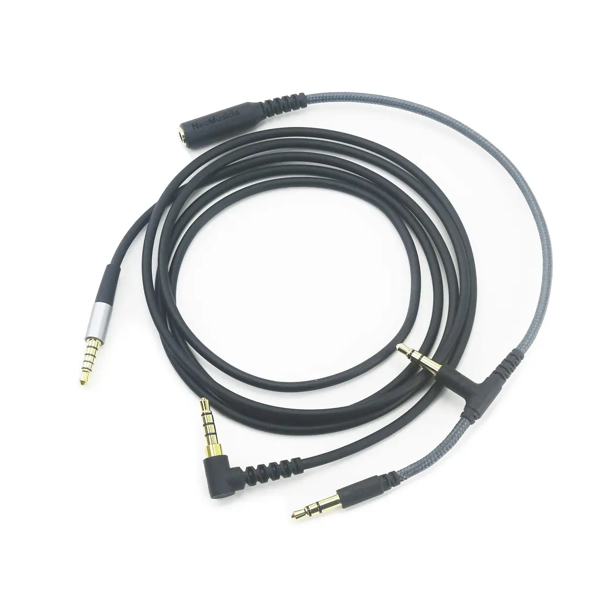 NewFantasia Replacement Audio Cable 3.5mm 5 Pole Male Cord | Compatible with SteelSeries Arctis Nova Headsets - view 2