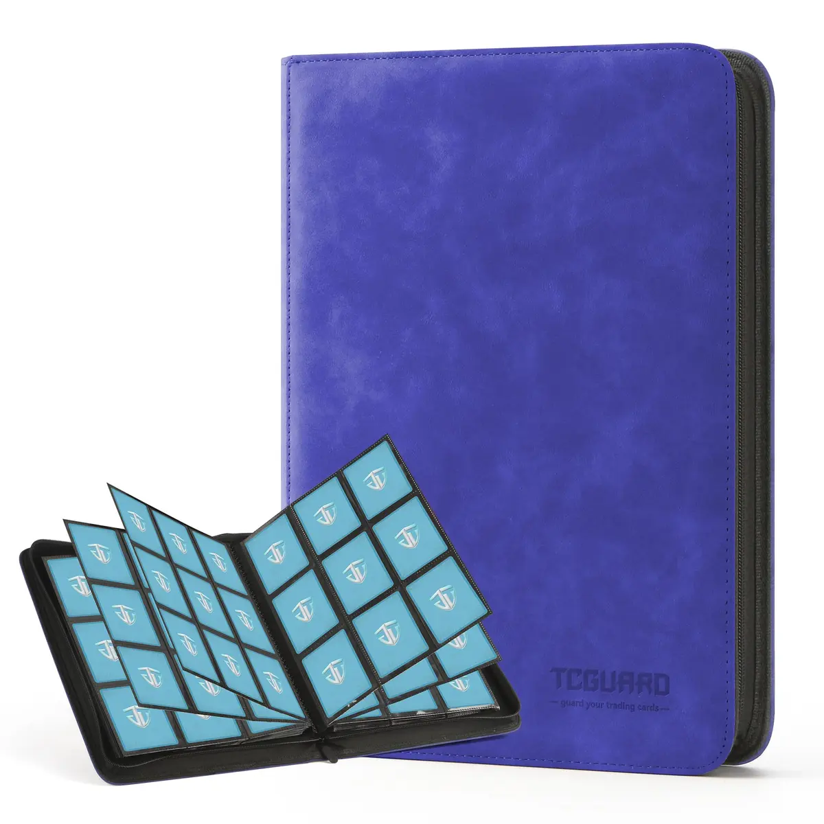 TCGUARD Trading Card Binder 540 Card Capacity | Secure, Waterproof & Shockproof (13.8 in x 10.4 in) - main product image