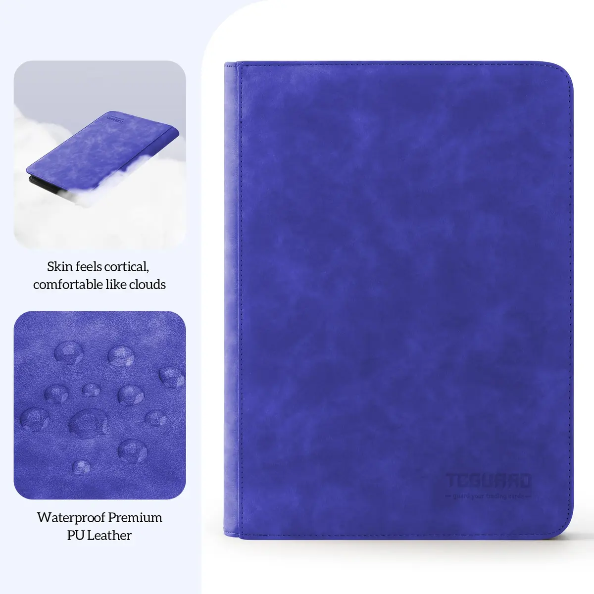 TCGUARD Trading Card Binder 540 Card Capacity | Secure, Waterproof & Shockproof (13.8 in x 10.4 in) - view 2