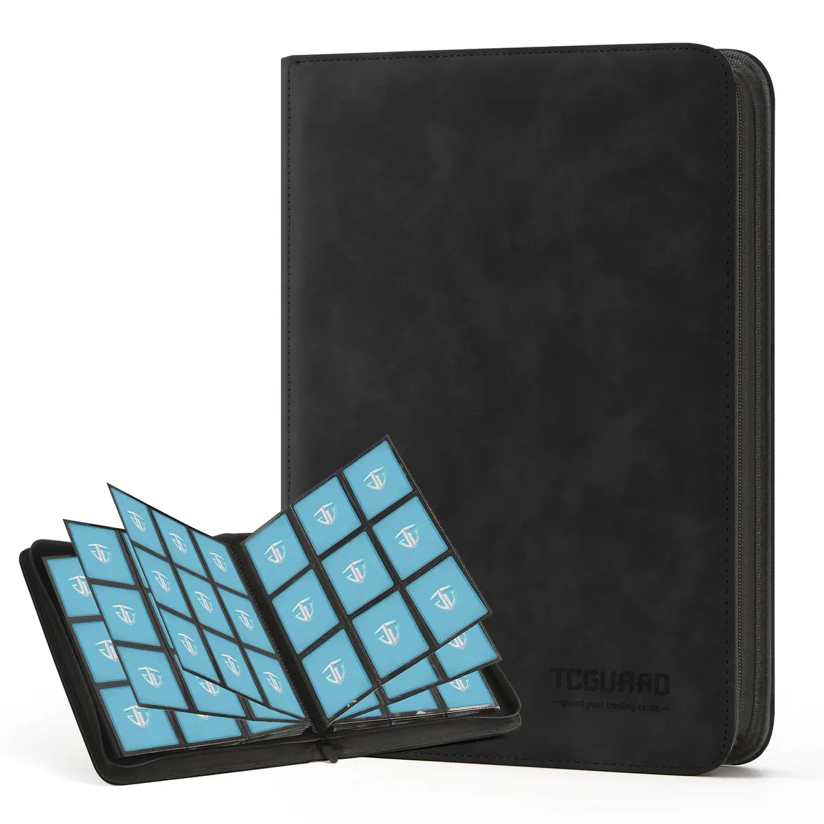 TCGUARD Trading Card Binder 9 Side Loading Pocket 540 Cards | Waterproof, Shockproof, Portable - main product image