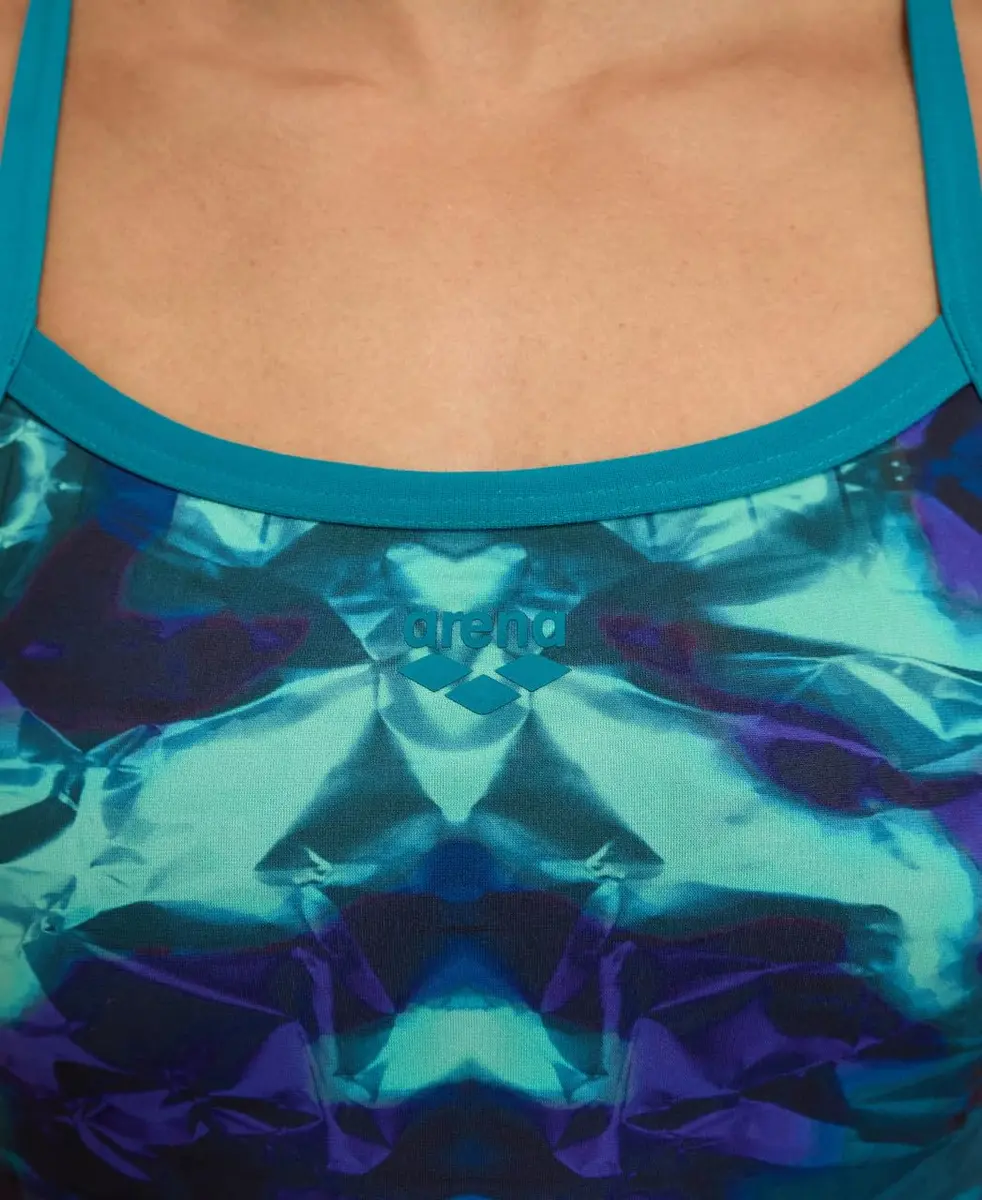 ARENA Performance Hero Camo Women's Swimsuit Challenge Back MaxLife Training Suit, US Size 22 | Chlorine-Proof, UPF 50+ - view 4