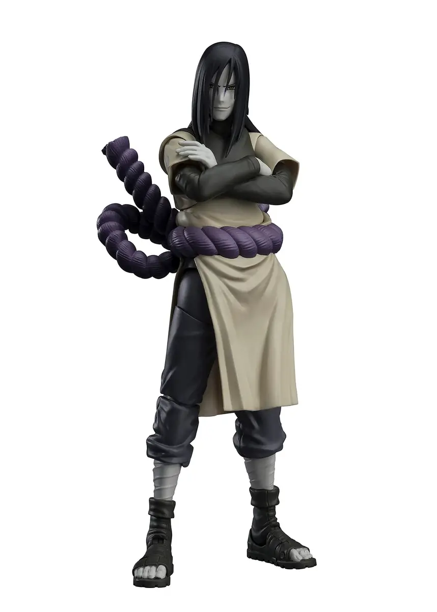 TAMASHII NATIONS Naruto Shippuden Orochimaru S.H.Figuarts Action Figure 15cm (5.9") | Anime Collectible Toy - main product image
