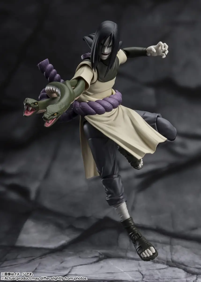 TAMASHII NATIONS Naruto Shippuden Orochimaru S.H.Figuarts Action Figure 15cm (5.9") | Anime Collectible Toy - view 5