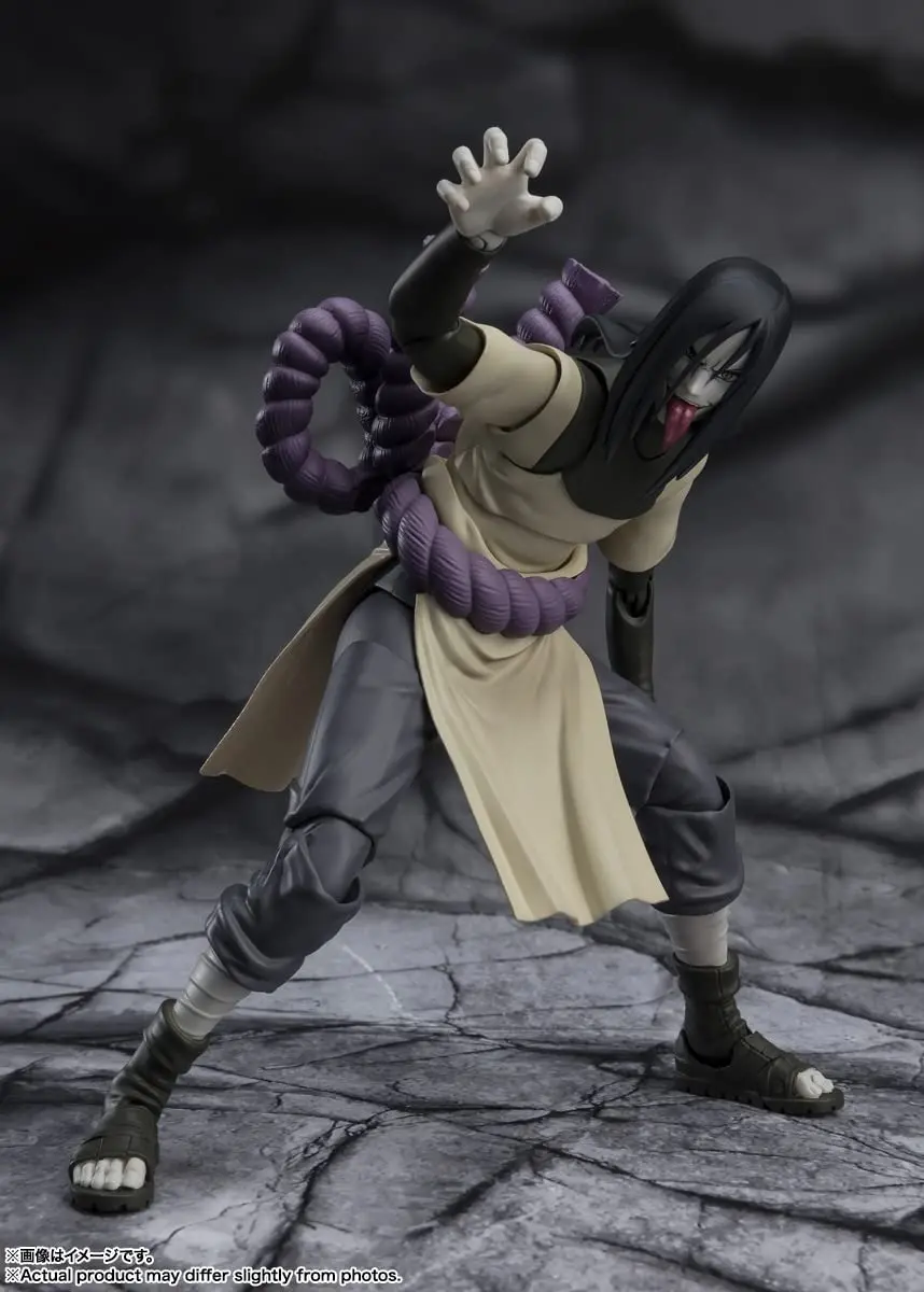 TAMASHII NATIONS Naruto Shippuden Orochimaru S.H.Figuarts Action Figure 15cm (5.9") | Anime Collectible Toy - view 3