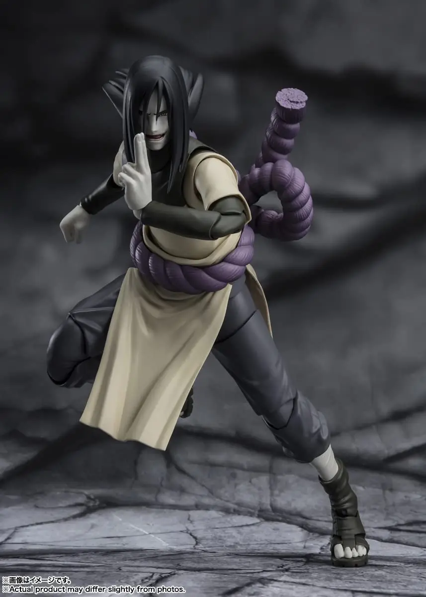 TAMASHII NATIONS Naruto Shippuden Orochimaru S.H.Figuarts Action Figure 15cm (5.9") | Anime Collectible Toy - view 4