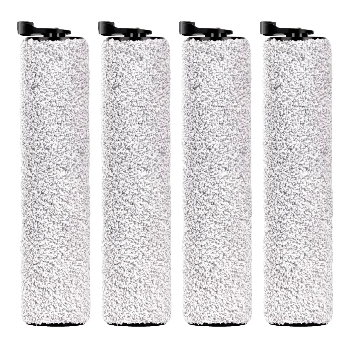 MIBUMIKI Replacement Brush Rollers for Tineco iFloor 3/Floor One S3/iFloor 2 (4-Pack) | Compatible Vacuum Cleaner Parts - main product image