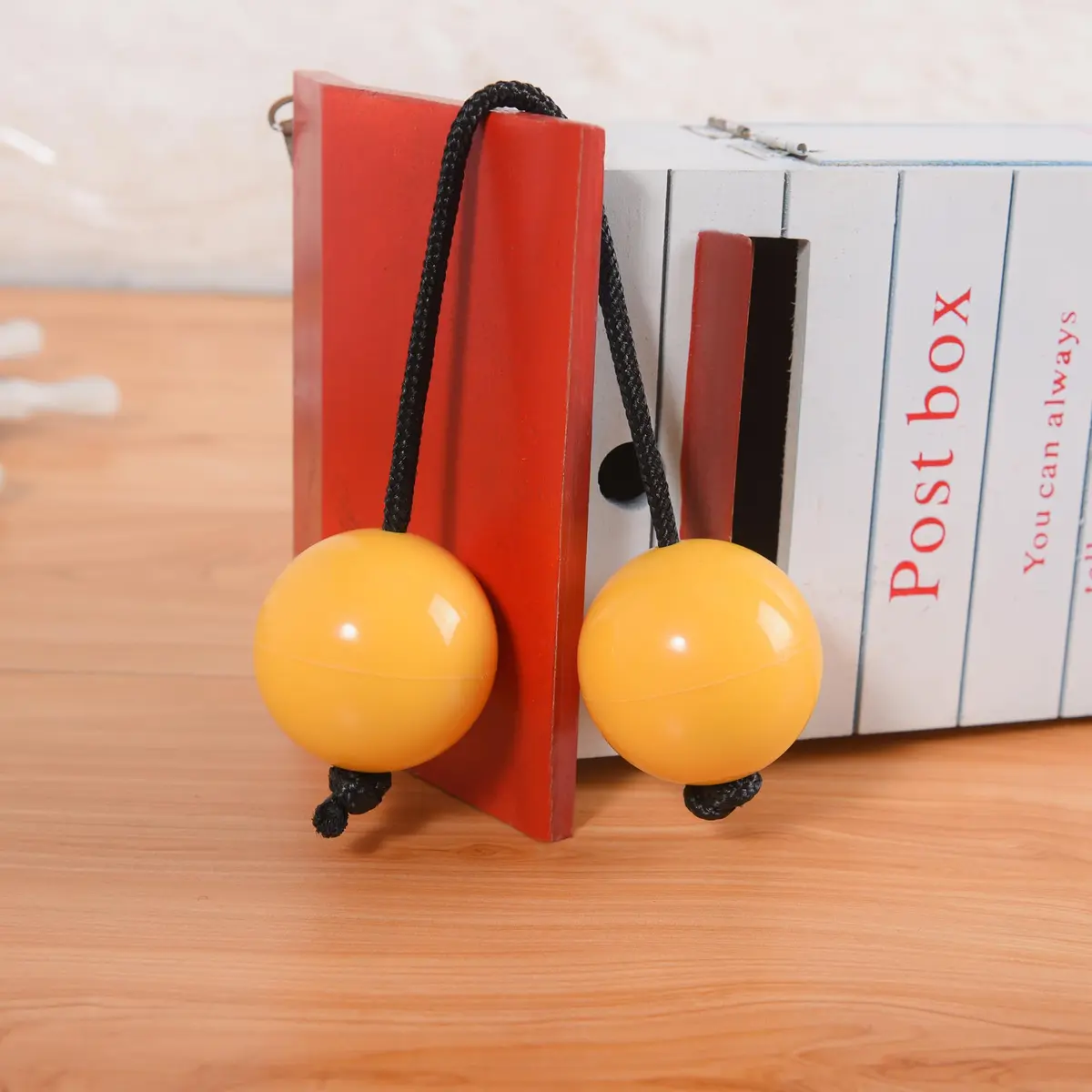 MGTECH 2 Pack Asalato Kashaka Shaker Balls | Traditional African Rhythm Instrument, Yellow - view 6