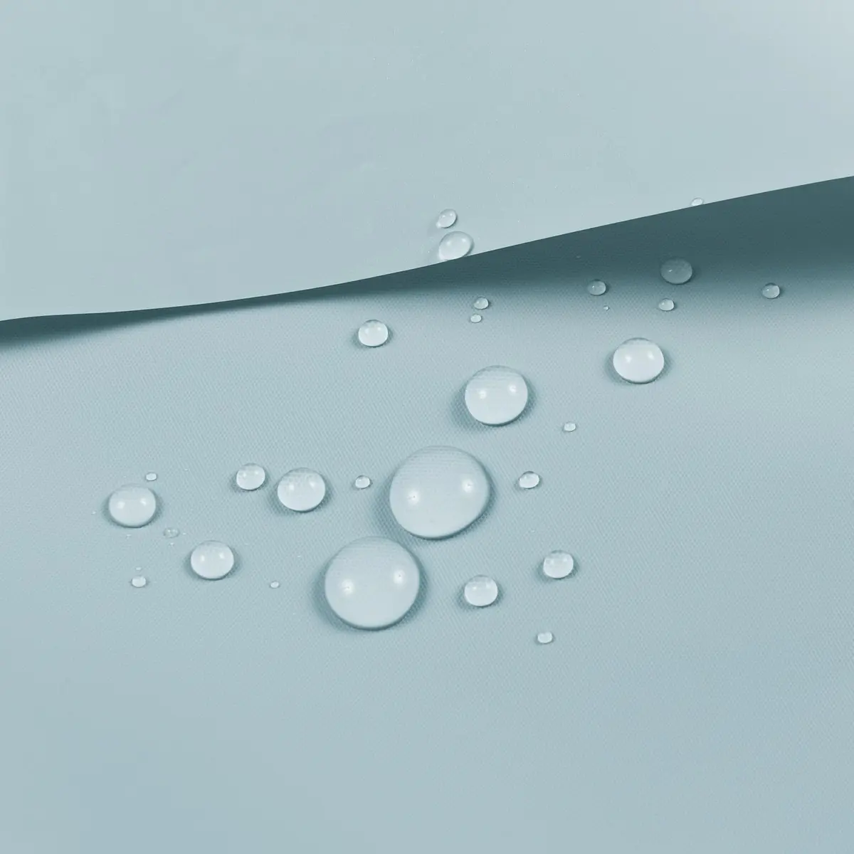 Barossa Design Shower Curtain Liner Light Blue | Waterproof, Durable & PVC-Free (72" x 72") - view 5
