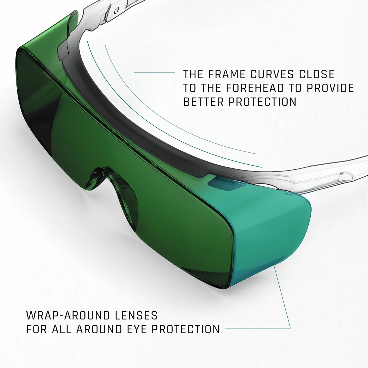 MEIGIX Laser Safety Glasses Over Glasses, IPL 200nm-2000nm Eye Protection Goggles with Anti-Fog Coating | ANSI Z136.1 Certified - view 6