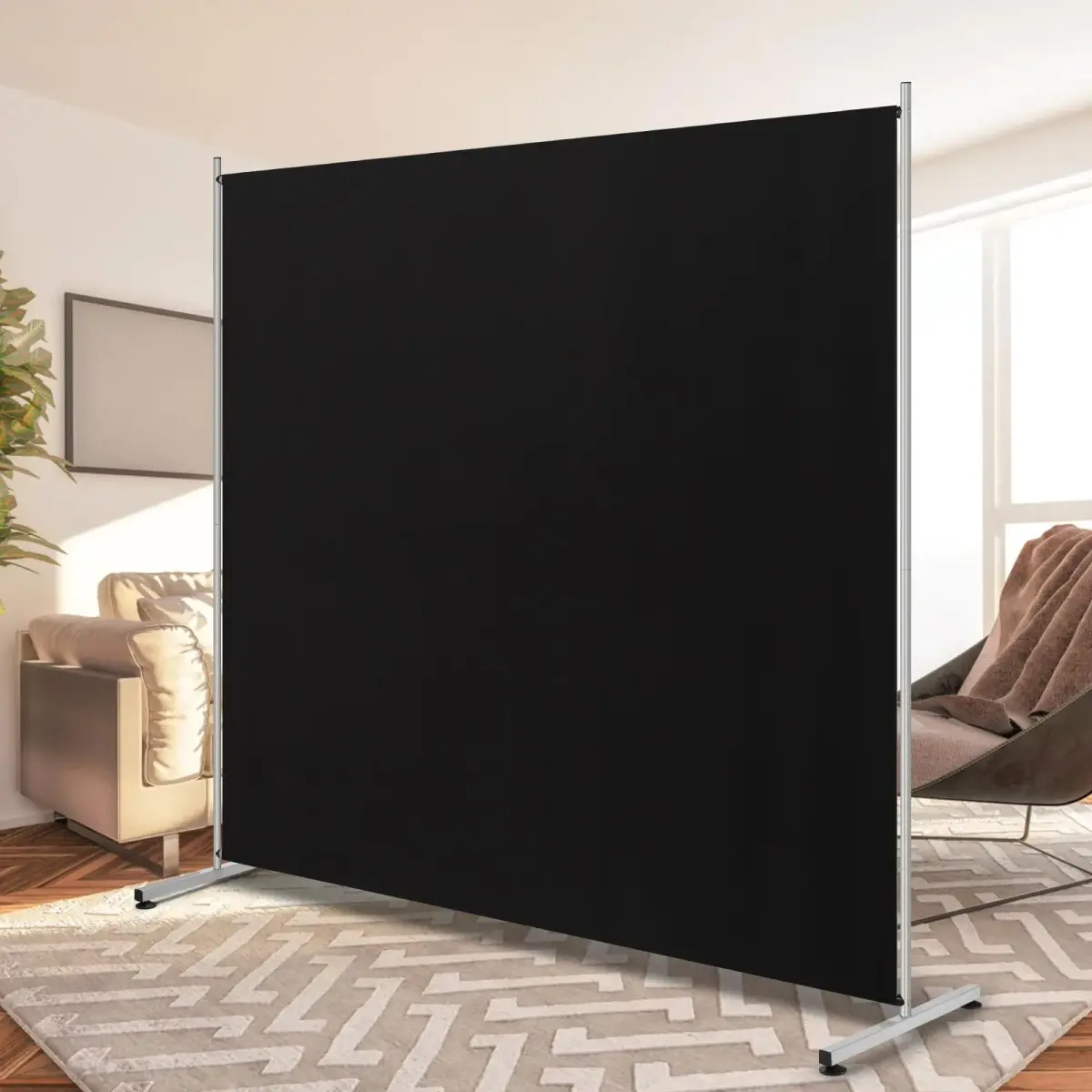 RANTILA Single Panel Room Divider 180cm (71'') | Freestanding Privacy Screen for Office, Bedroom, Living Room - main product image