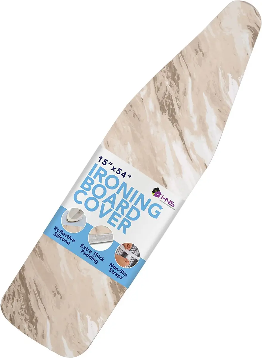 HOLDN’ STORAGE Ironing Board Cover 15 x 54 | Scorch-Resistant, Silicone Coated, Easy Fit, Durable Padding - main product image