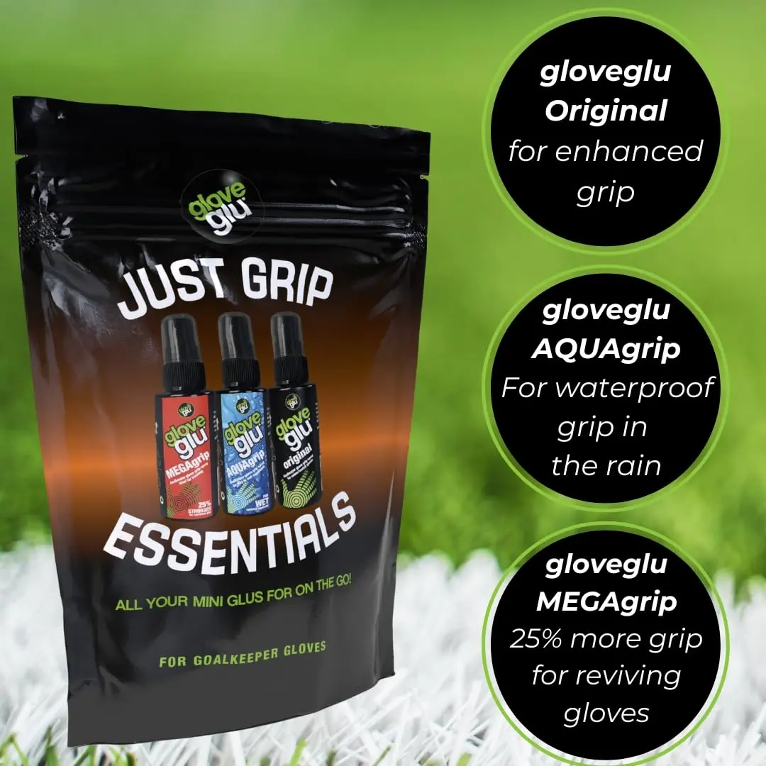 Glove Glu Just Grip Essentials Bundle Original MEGAgrip AQUAgrip 3 x 1.7 fl oz (50.3 ml) - view 2