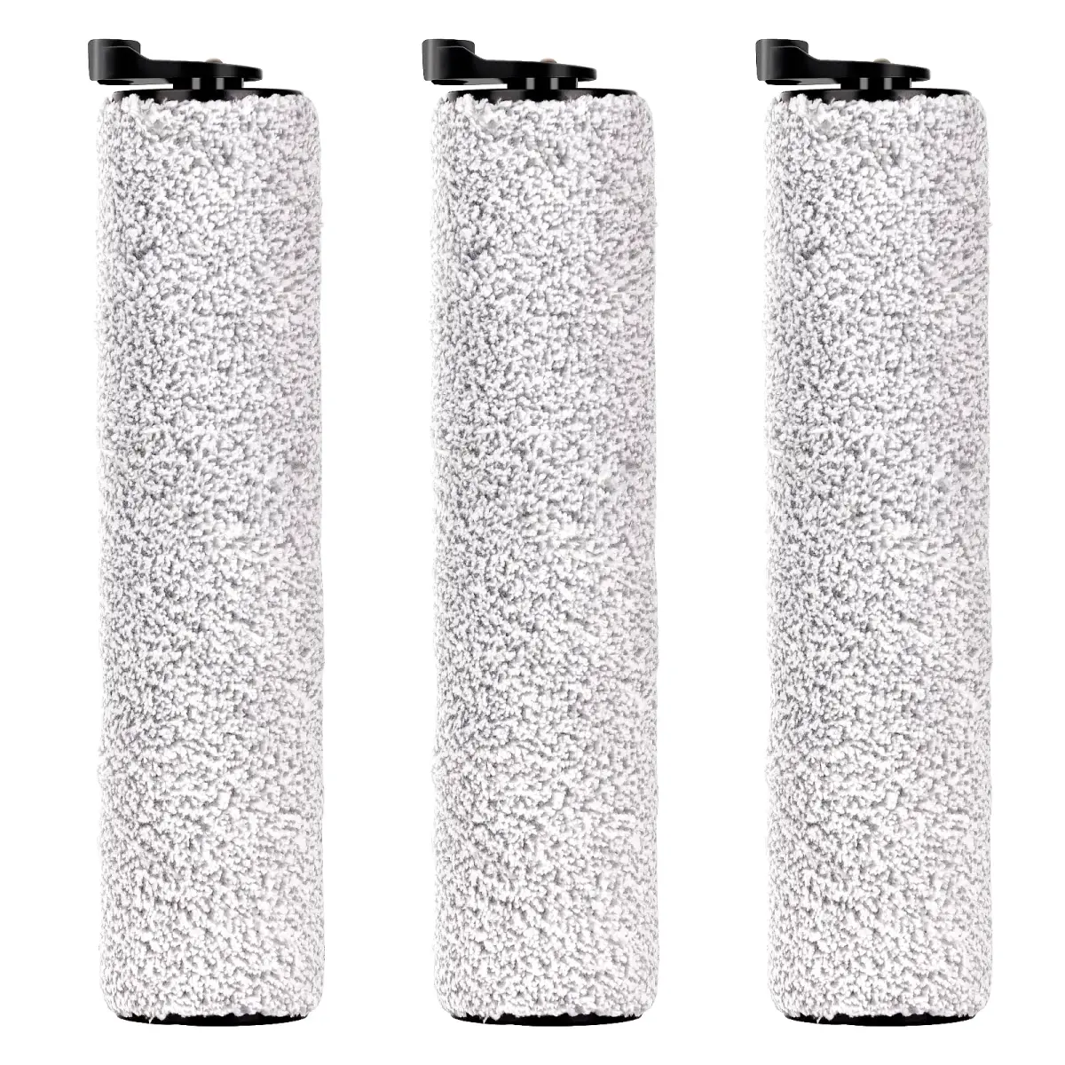 MIBUMIKI Replacement Brush Rollers for Tineco iFloor 3/Floor One S3/iFloor 2 (3-Pack, 0.6 lb) | High-Density Microfiber for Hard Floors - main product image