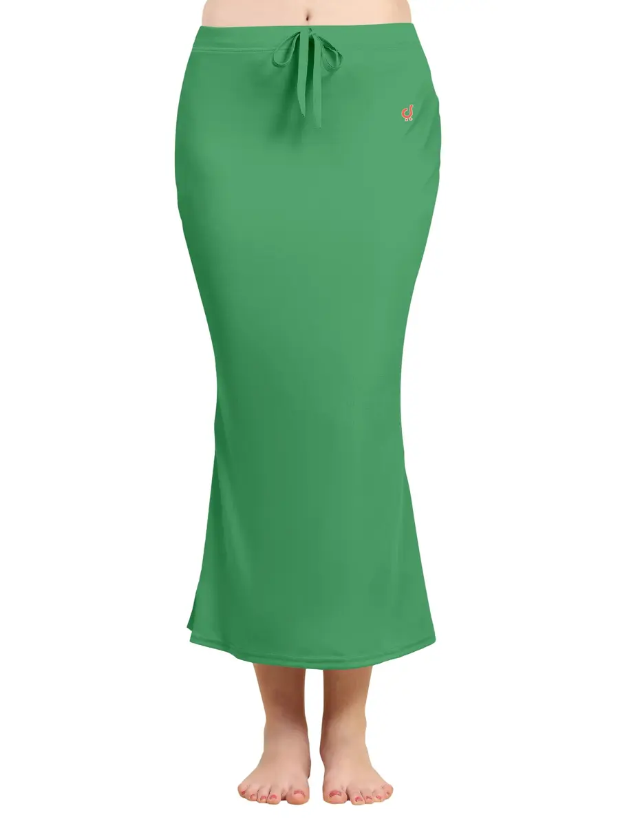 TRENDMALLS Fishcut Saree Shapewear Petticoat for Women, 3X-Large, Green | Slim Fit - main product image