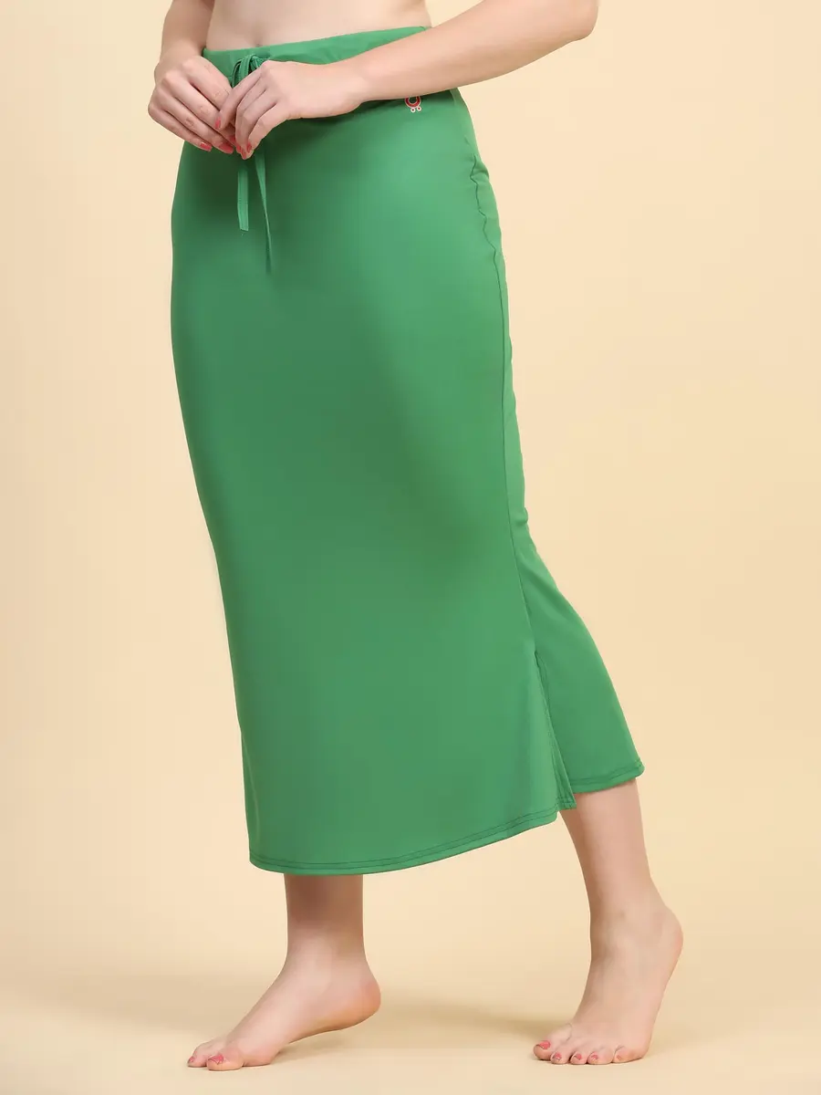 TRENDMALLS Fishcut Saree Shapewear Petticoat for Women, 3X-Large, Green | Slim Fit - view 3