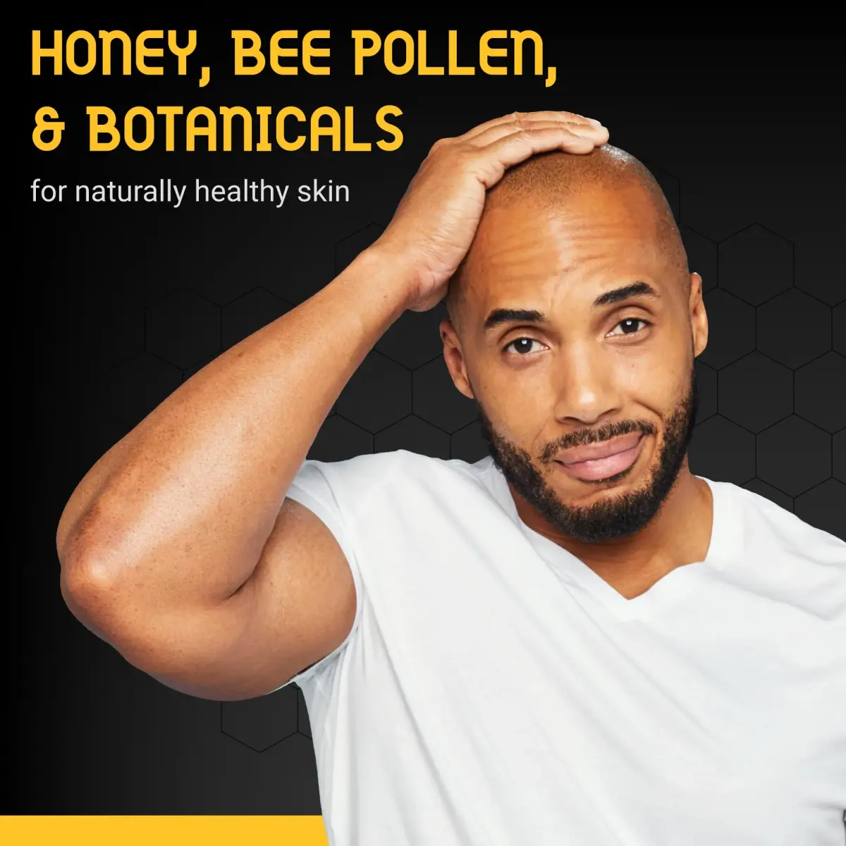 Bee Bald HEAL Aftershave Balm for Men | 177ml (6 fl oz) Pack of 3 - view 4