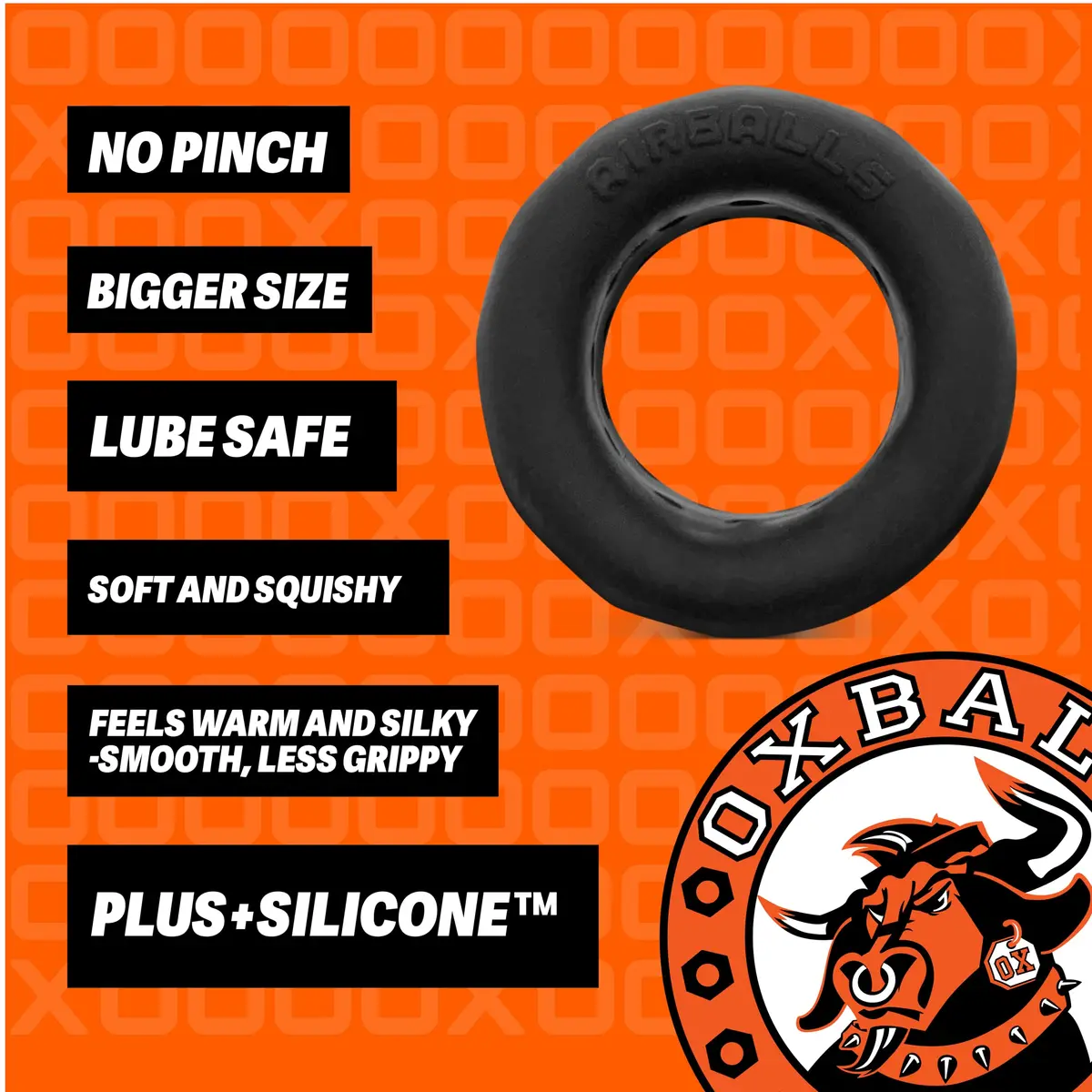 Oxballs AIRBALLS Air-Lite Ballstretcher 51mm (2in) | Unique Design for Comfort - view 5