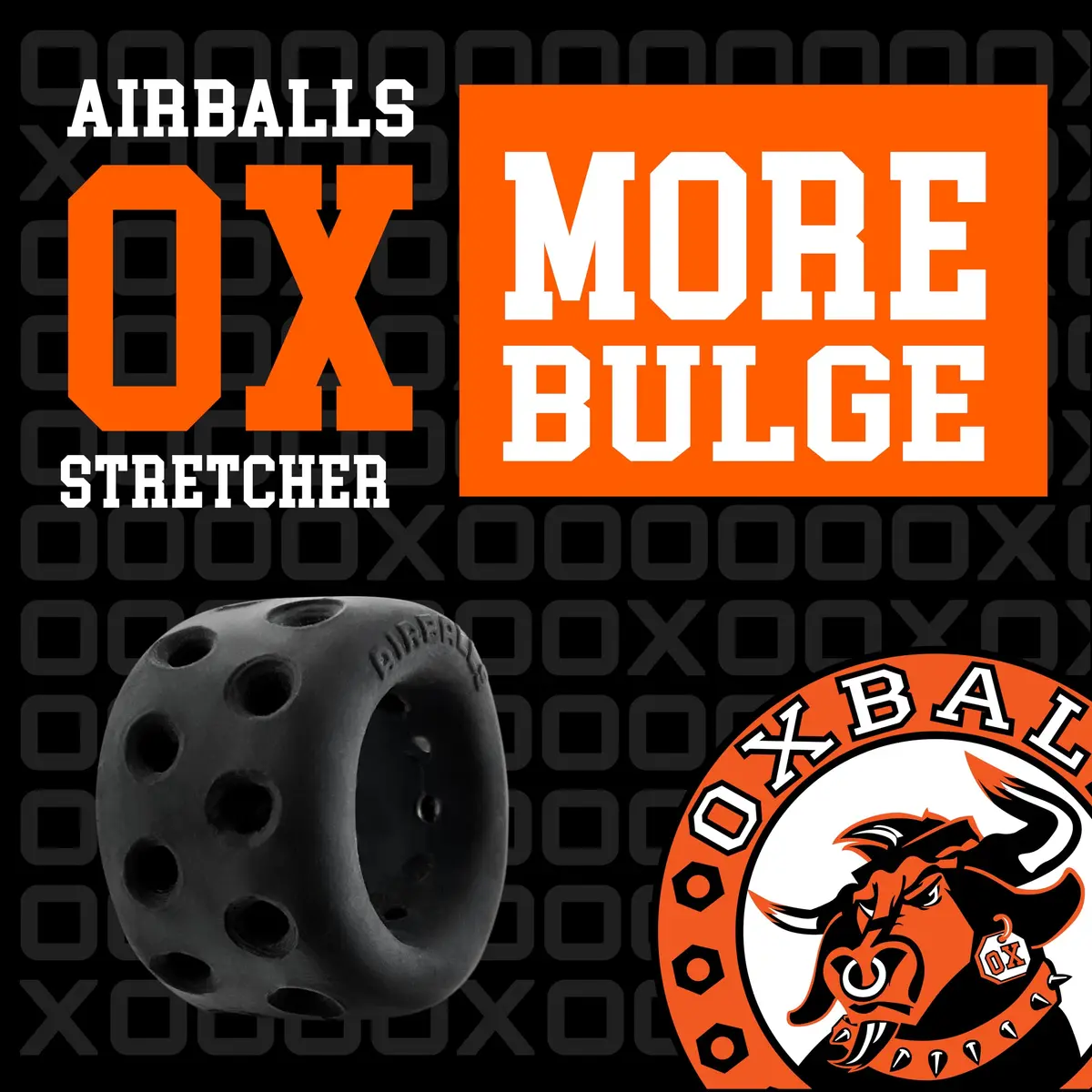 Oxballs AIRBALLS Air-Lite Ballstretcher 51mm (2in) | Unique Design for Comfort - view 2