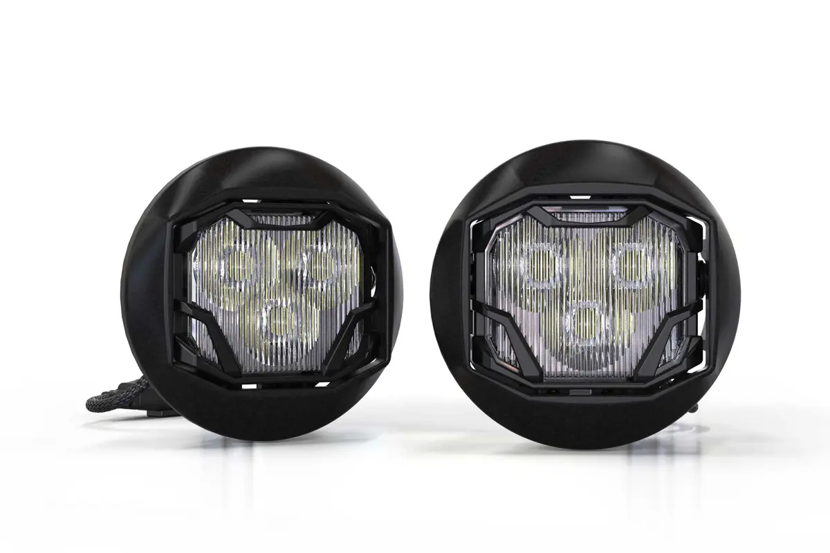 Morimoto 4Banger Fog Light Kit Fits GMC Yukon 07-14 | SAE Wide Beam, White, Street Legal - main product image