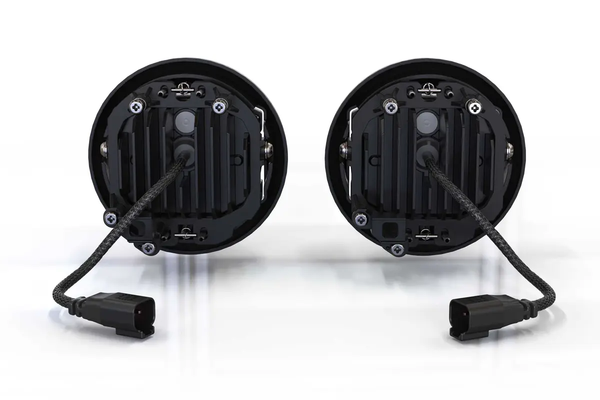 Morimoto 4Banger Fog Light Kit Fits GMC Yukon 07-14 | SAE Wide Beam, White, Street Legal - view 2
