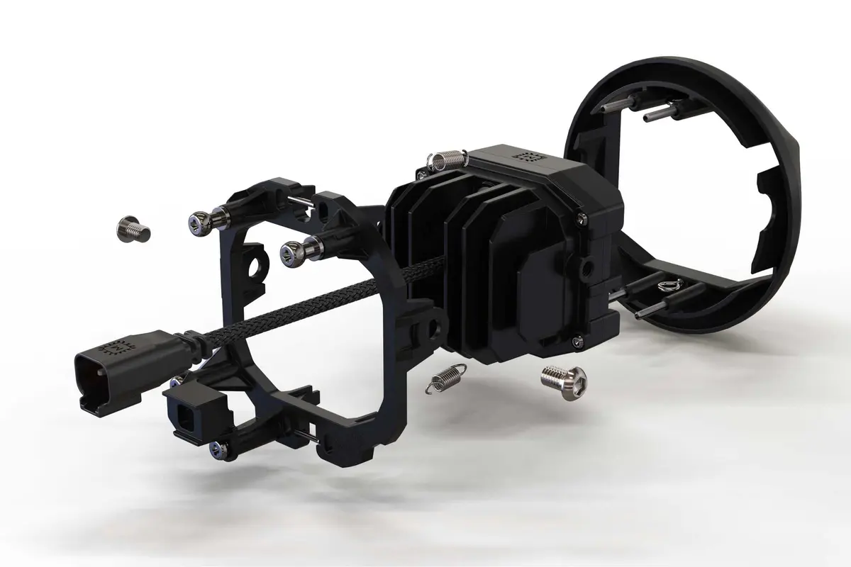 Morimoto 4Banger Fog Light Kit Fits GMC Yukon 07-14 | SAE Wide Beam, White, Street Legal - view 3