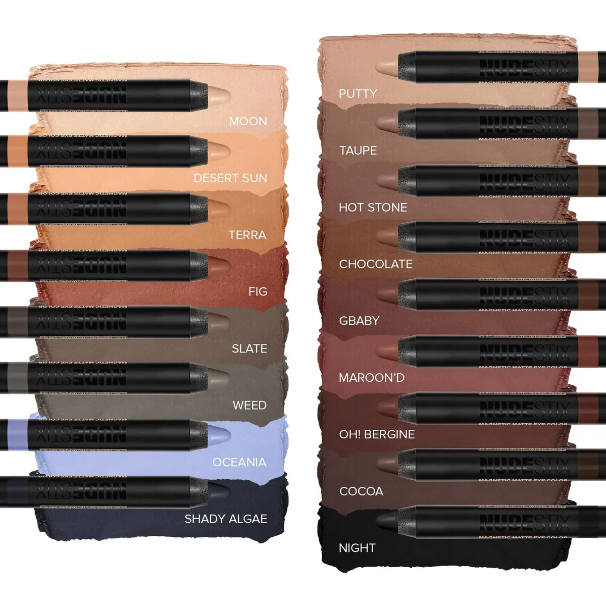 Nudestix Magnetic Matte Eye Color 3-in-1 | Waterproof, Vegan & Cruelty-Free Eyeshadow Pencil - view 7
