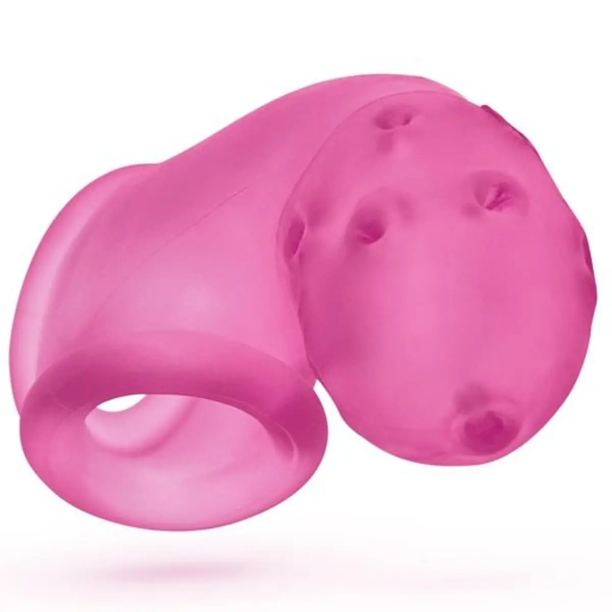 Oxballs Airlock Vent Chastity Device 6.5cm (Pink) | Ideal for Beginners - view 4