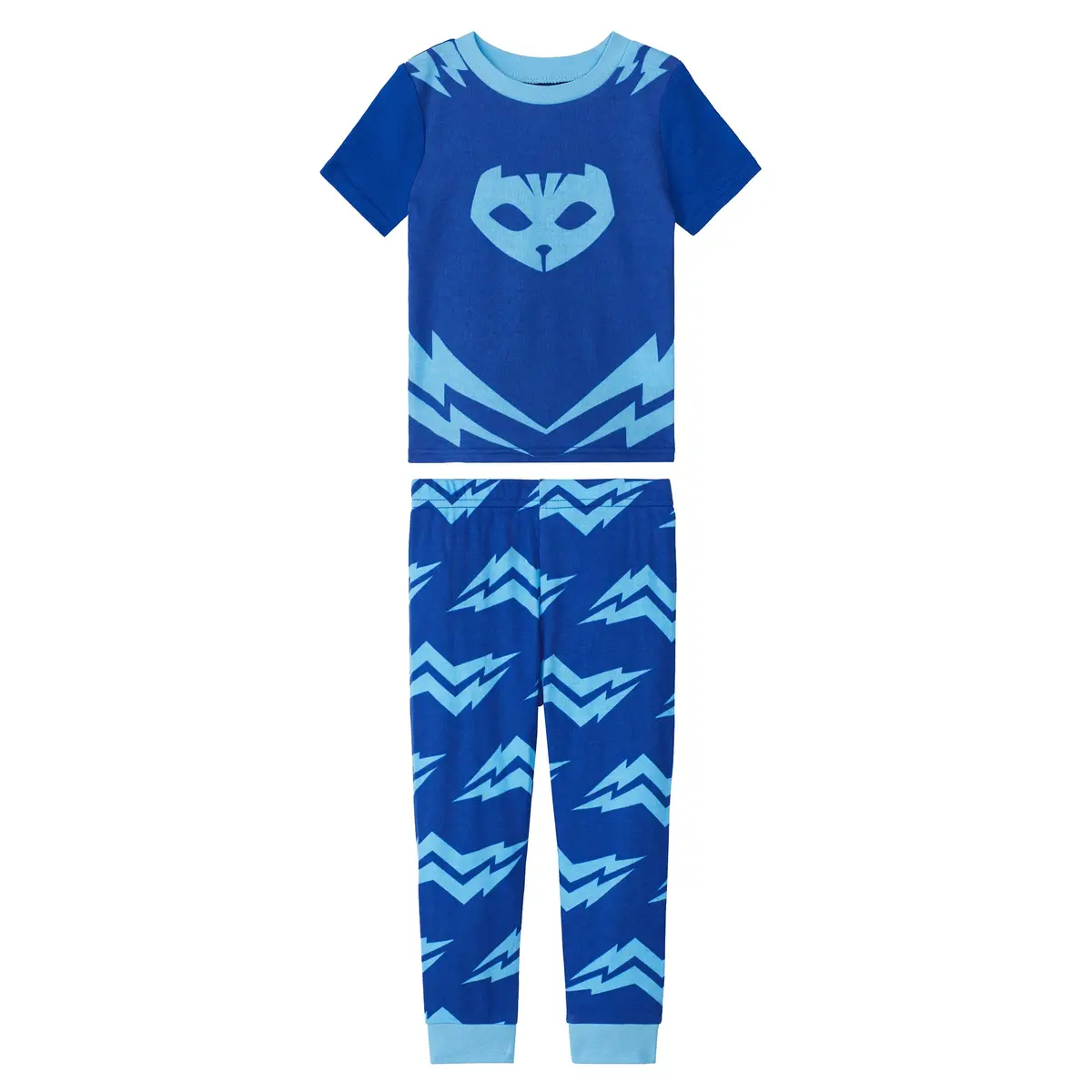 PJ Masks Toddler Boys' 4 Piece Cotton Pajama Set (2T, Catboy/Gekko) | Soft, Safe & Licensed - view 2
