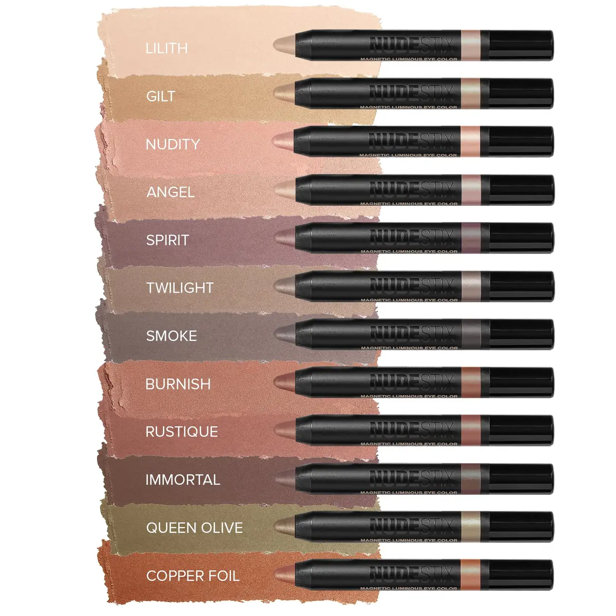 Nudestix Magnetic Luminous Eye Color 4-in-1 Cream Eyeshadow Stick | Long-Wear Waterproof Satin Finish | Vegan & Cruelty-Free Shade: Rustic Grotto - view 9