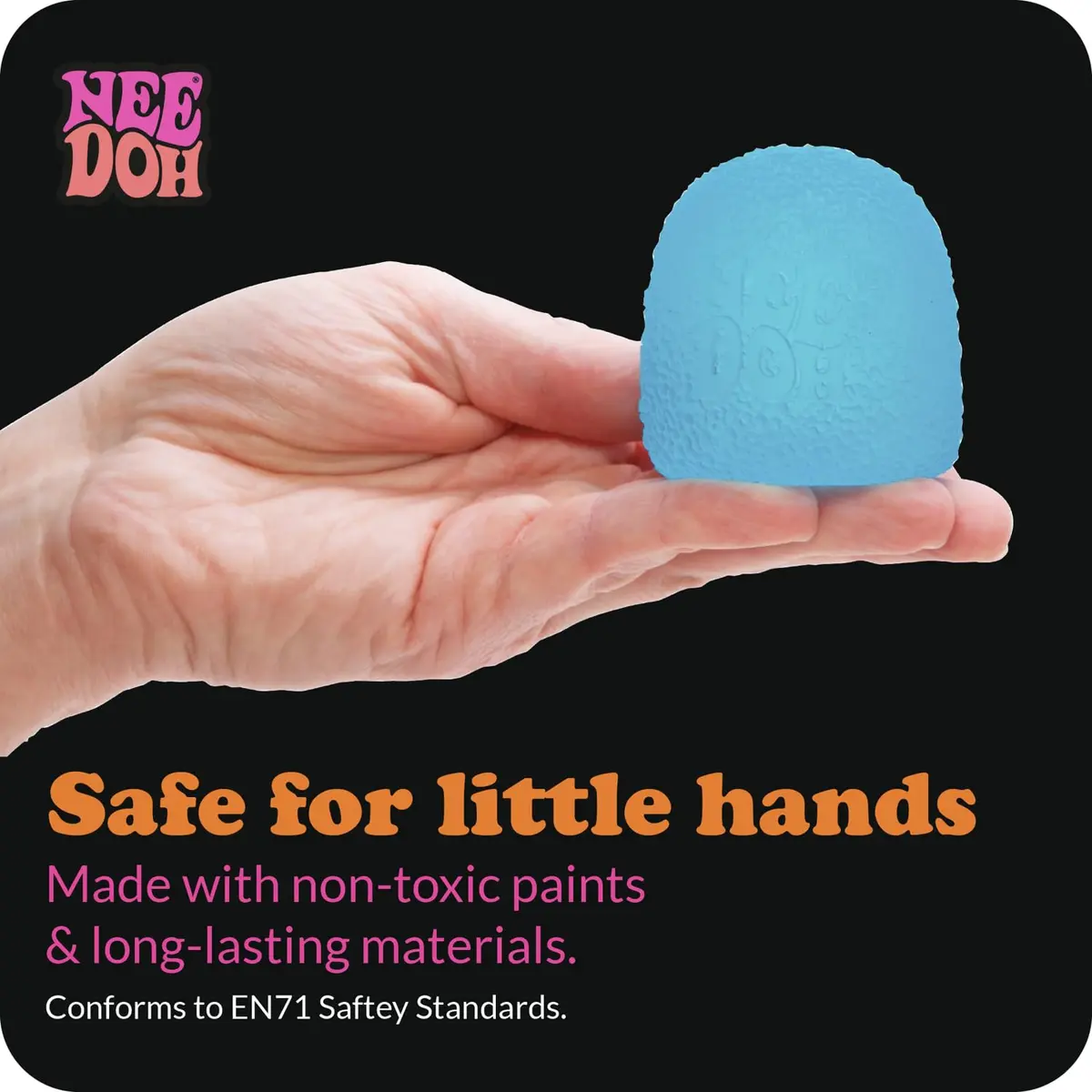 Schylling NeeDoh Gumdrop Sensory Toy 7 cm (2.5") | Non-Toxic, BPA-Free, ASTM-Tested for Kids 3+ - view 6
