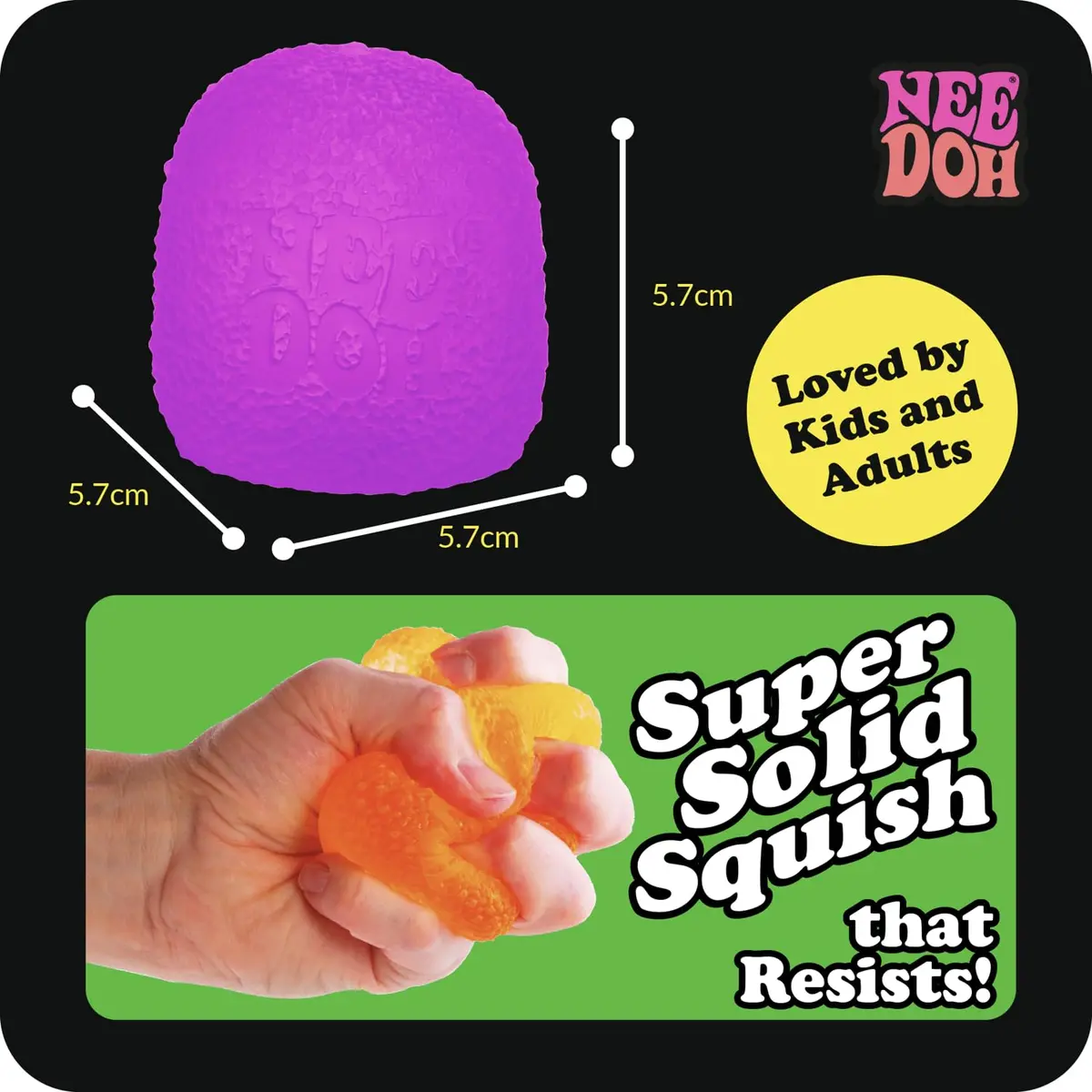 Schylling NeeDoh Gumdrop Sensory Toy 7 cm (2.5") | Non-Toxic, BPA-Free, ASTM-Tested for Kids 3+ - view 8