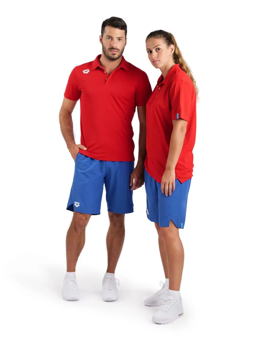 ARENA Unisex Team Solid Polo Shirt Short Sleeve Quick Dry Active Tee XX-Large | Athletic Fit, Recycled Polyester - view 6