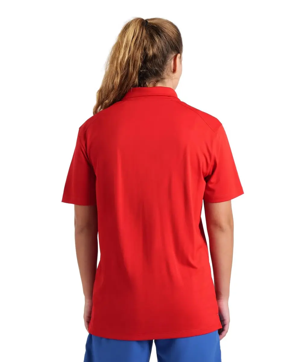 ARENA Unisex Team Solid Polo Shirt Short Sleeve Quick Dry Active Tee XX-Large | Athletic Fit, Recycled Polyester - view 2