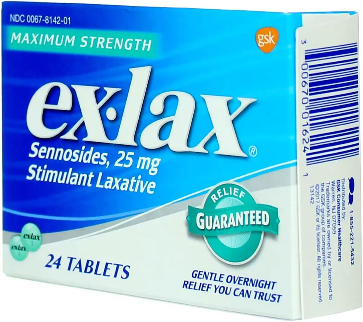 Ex-Lax Max Relief Pills 24s Pack of 2 | Maximum Strength Laxative for Adults - view 6