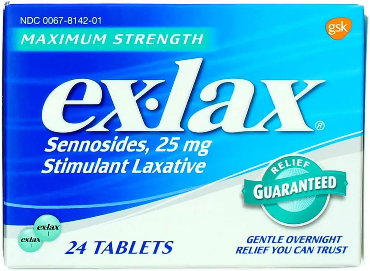 Ex-Lax Max Relief Pills 24s Pack of 2 | Maximum Strength Laxative for Adults - view 2
