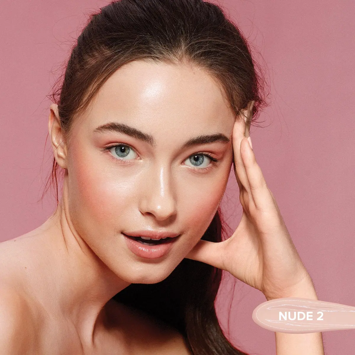Nudestix Tinted Cover Liquid Foundation 0.84 Fl Oz | Natural, Hydrating, Vegan Shade: Nude 2 - view 2