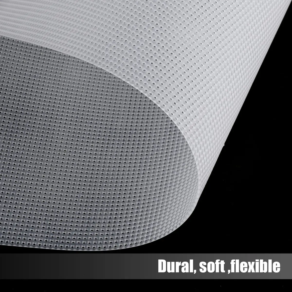 SAVITA 6pcs Plastic Mesh Canvas Sheets | 11x8.2 inch, White, Durable for Needlepoint & Crafts - view 4