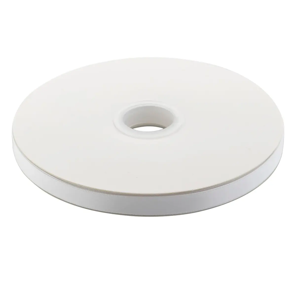 QingHan Double Faced White Satin Ribbon 3/8 Inch (9.5mm) 100 Yards Roll | Perfect for Crafts & Gift Wrapping - view 2