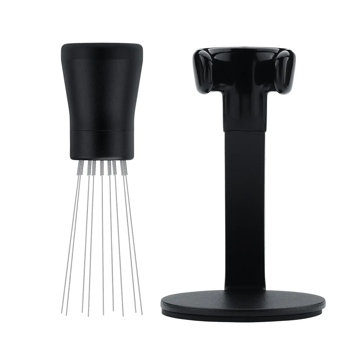 Normcore WDT Distribution Tool V2.1 with Stand - 0.23mm 8 Prong Espresso Distribution Tool - Magnetic Coffee Stirrer with 16 Extra Needles - view 4