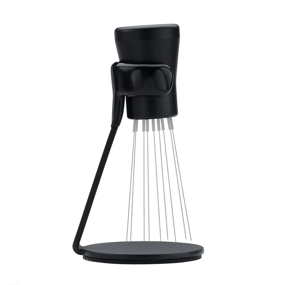 Normcore WDT Distribution Tool V2.1 with Stand - 0.23mm 8 Prong Espresso Distribution Tool - Magnetic Coffee Stirrer with 16 Extra Needles - main product image