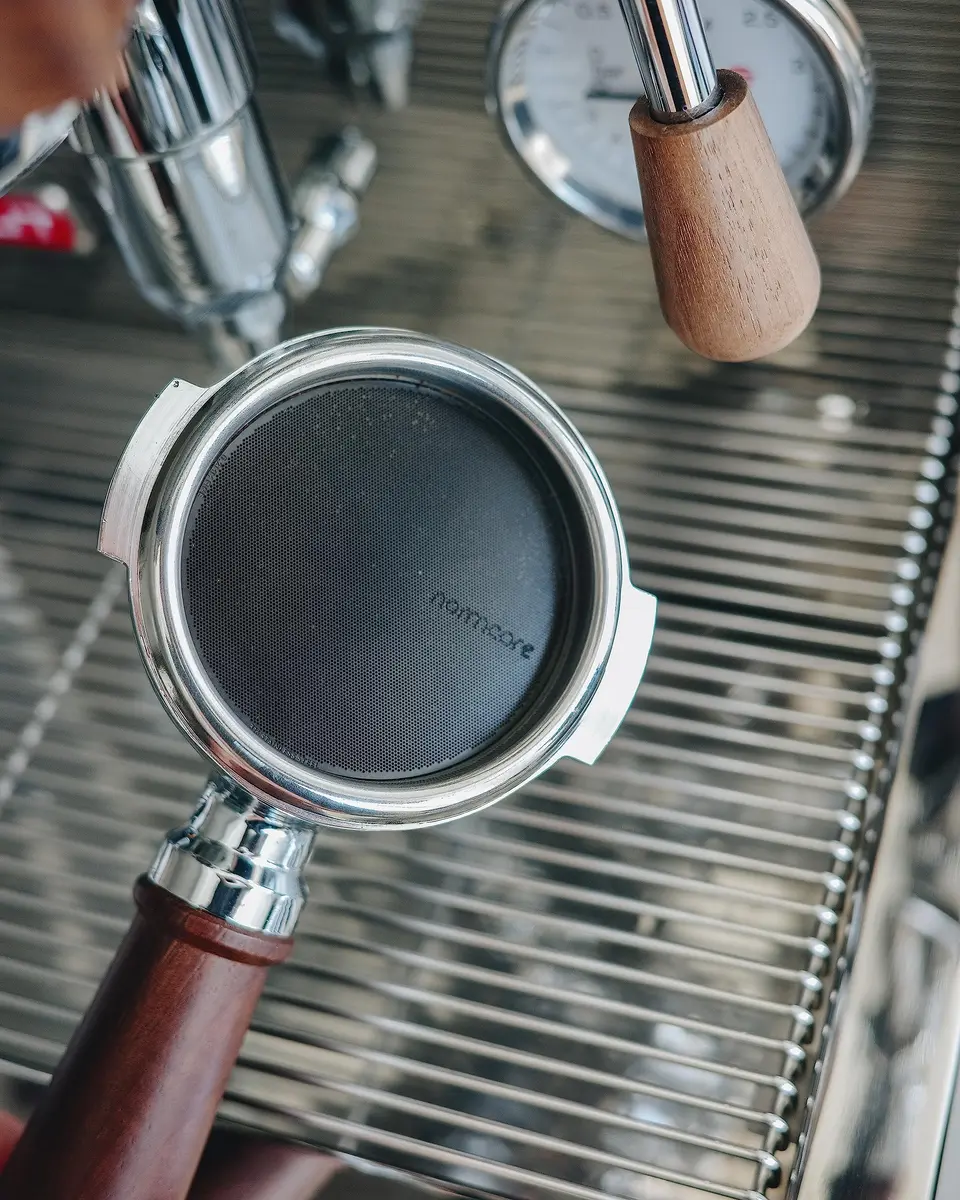 Normcore 58.5mm Ultra-Slim 0.2 mm Puck Screen | Stainless Steel Coffee Filter for 58mm Portafilter - view 3