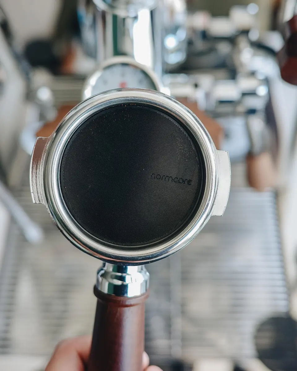 Normcore 58.5mm Ultra-Slim 0.2 mm Puck Screen | Stainless Steel Coffee Filter for 58mm Portafilter - view 4